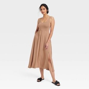 Women’s Midi Ballet Dress Brown M